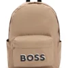 Kinder-Rucksack aus Canvas mit Logo-Print Kinder-Rucksack aus Canvas mit Logo-Print