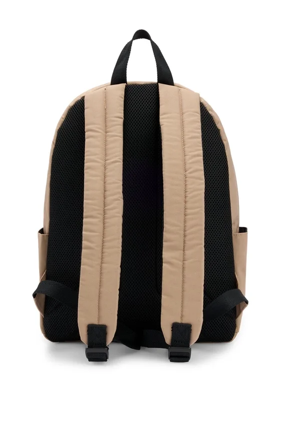 Kinder-Rucksack aus Canvas mit Logo-Print Kinder-Rucksack aus Canvas mit Logo-Print