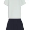 Kinder-Set aus T-Shirt und Shorts mit Logo-Details