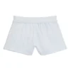 Kinder-Shorts aus Baumwollmischung mit Broderie Anglaise