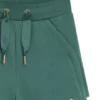 Kinder-Shorts aus Baumwollmischung mit Logo-Plakette Kinder-Shorts aus Baumwollmischung mit Logo-Plakette