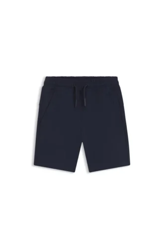 Kinder-Shorts aus geknittertem Stretch-Fleece