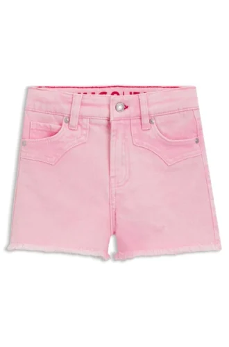 Kinder-Shorts aus Stretch-Baumwoll-Denim
