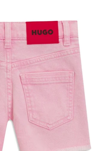 Kinder-Shorts aus Stretch-Baumwoll-Denim