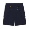 Kinder-Shorts mit Kordelzug in der Taille aus Stretchstoff