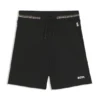 Kinder-Shorts mit Logo-Print aus Baumwollmischung Kinder-Shorts mit Logo-Print aus Baumwollmischung