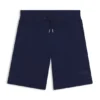 Kinder-Shorts mit Logo-Print aus Baumwollmischung Kinder-Shorts mit Logo-Print aus Baumwollmischung