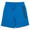 Kinder-Shorts mit Logo-Print aus Baumwollmischung