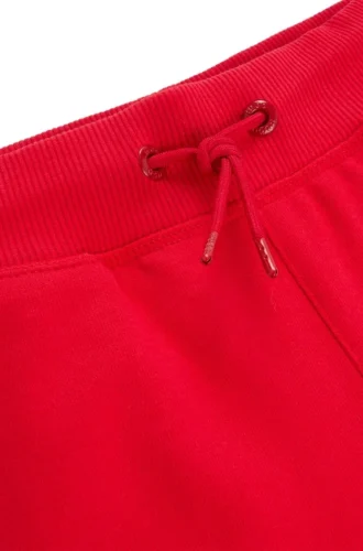 Kinder-Shorts mit Logo-Print aus Baumwollmischung