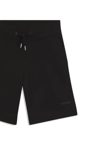 Kinder-Shorts mit Logo-Print aus Baumwollmischung