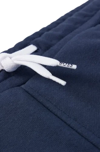 Kinder-Shorts mit Logo-Print aus Baumwollmischung