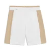 Kinder-Shorts mit Logo-Print und Einsätzen an den Seitennähten Kinder-Shorts mit Logo-Print und Einsätzen an den Seitennähten