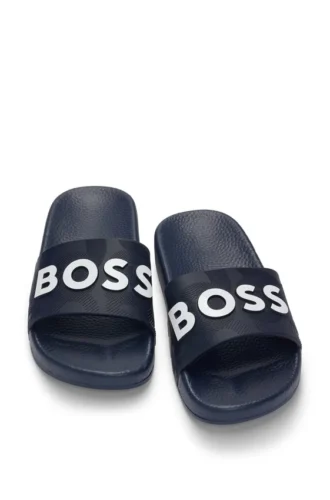 Kinder-Slides mit Kontrastlogo aus PVC