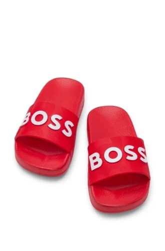 Kinder-Slides mit Kontrastlogo aus PVC