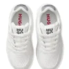 Kinder-Sneaker aus Kunstleder mit Logo-Details