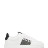 Kinder-Sneaker aus Leder mit Logos und Monogrammen