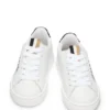 Kinder-Sneaker aus Leder mit Logos und Monogrammen