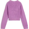 Kinder-Strickpullover mit gestapeltem Logo