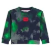 Kinder-Sweatshirt aus Baumwollmischung mit Allover-Print