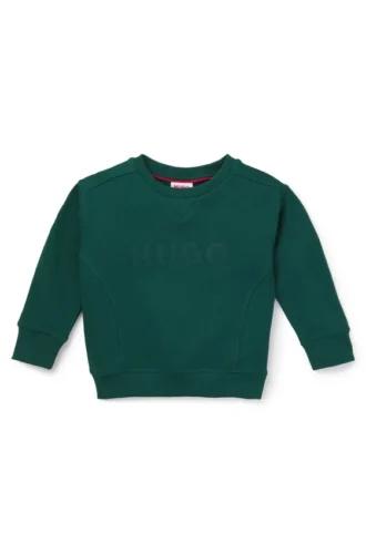 Kinder-Sweatshirt mit gesticktem Logo