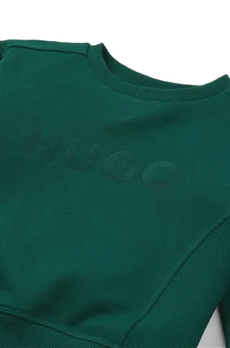 Kinder-Sweatshirt mit gesticktem Logo