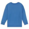 Kinder-Sweatshirt mit Kontrastlogo aus Baumwollmischung