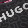 Kinder-Sweatshirt mit Leopardenmuster und Reißverschluss hinten Kinder-Sweatshirt mit Leopardenmuster und Reißverschluss hinten