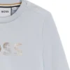 Kinder-Sweatshirt mit Logo aus Baumwollmisch-Frottee Kinder-Sweatshirt mit Logo aus Baumwollmisch-Frottee