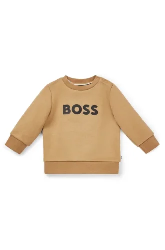 Kinder-Sweatshirt mit Logo-Print
