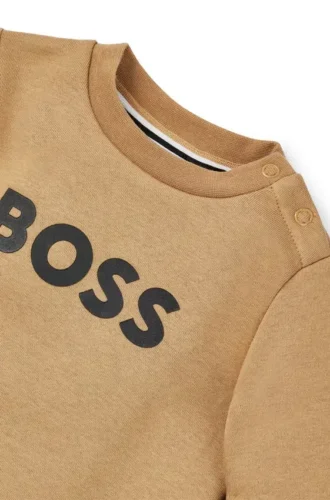 Kinder-Sweatshirt mit Logo-Print