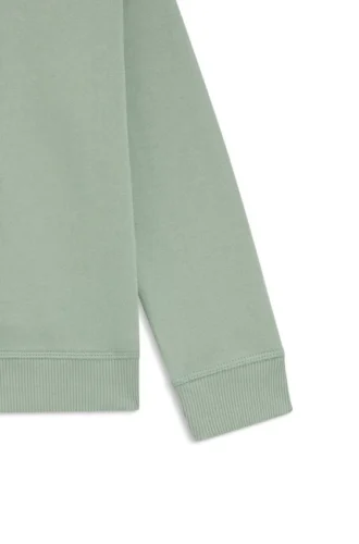 Kinder-Sweatshirt mit Logo-Print aus Baumwollmischung