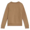 Kinder-Sweatshirt mit Logo-Print aus Baumwollmischung