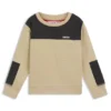 Kinder-Sweatshirt mit Ripstop-Besatz aus Baumwollmischung Kinder-Sweatshirt mit Ripstop-Besatz aus Baumwollmischung
