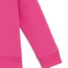 Kinder-Sweatshirt mit schillerndem Logo aus Baumwollmischung