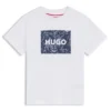 Kinder-T-Shirt aus Baumwolle mit aufgedrucktem Logo Kinder-T-Shirt aus Baumwolle mit aufgedrucktem Logo