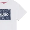 Kinder-T-Shirt aus Baumwolle mit aufgedrucktem Logo Kinder-T-Shirt aus Baumwolle mit aufgedrucktem Logo