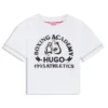 Kinder-T-Shirt aus Baumwolle mit Box-Motiv Kinder-T-Shirt aus Baumwolle mit Box-Motiv