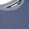 Kinder-T-Shirt aus Baumwolle mit durchgehendem Monogramm-Print Kinder-T-Shirt aus Baumwolle mit durchgehendem Monogramm-Print
