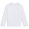 Kinder-T-Shirt aus Baumwolle mit geteiltem Logo