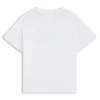 Kinder-T-Shirt aus Baumwolle mit geteiltem Logo Kinder-T-Shirt aus Baumwolle mit geteiltem Logo