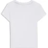 Kinder-T-Shirt aus Baumwolle mit herzförmigem Sticklogo Kinder-T-Shirt aus Baumwolle mit herzförmigem Sticklogo