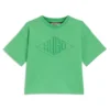 Kinder-T-Shirt aus Baumwolle mit Logo-Motiv Kinder-T-Shirt aus Baumwolle mit Logo-Motiv