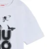 Kinder-T-Shirt aus Baumwolle mit Logo-Motiv Kinder-T-Shirt aus Baumwolle mit Logo-Motiv