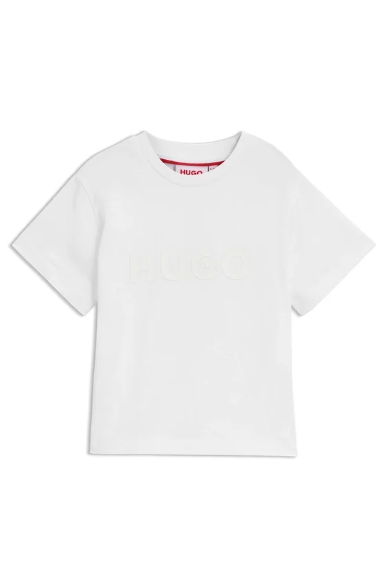 Kinder-T-Shirt aus Baumwolle mit Logo-Print Kinder-T-Shirt aus Baumwolle mit Logo-Print