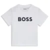 Kinder-T-Shirt aus Baumwolle mit Logo-Print Kinder-T-Shirt aus Baumwolle mit Logo-Print