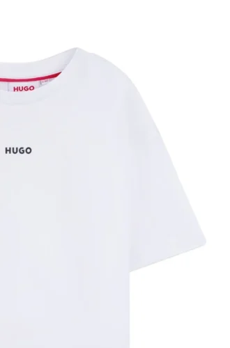 Kinder-T-Shirt aus Baumwolle mit Logo-Print
