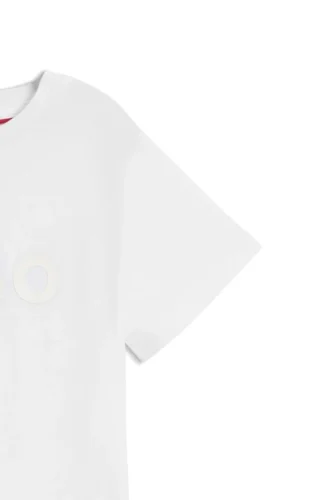 Kinder-T-Shirt aus Baumwolle mit Logo-Print