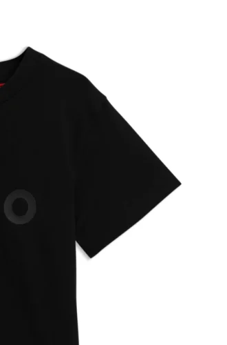 Kinder-T-Shirt aus Baumwolle mit Logo-Print