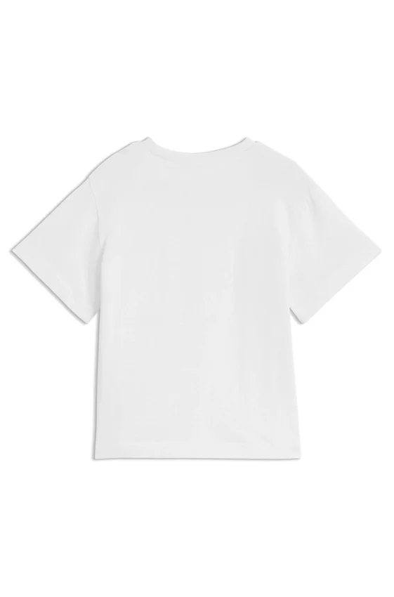 Kinder-T-Shirt aus Baumwolle mit Logo-Print Kinder-T-Shirt aus Baumwolle mit Logo-Print