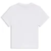 Kinder-T-Shirt aus Baumwolle mit Tasche im charakteristischen Streifenmuster Kinder-T-Shirt aus Baumwolle mit Tasche im charakteristischen Streifenmuster